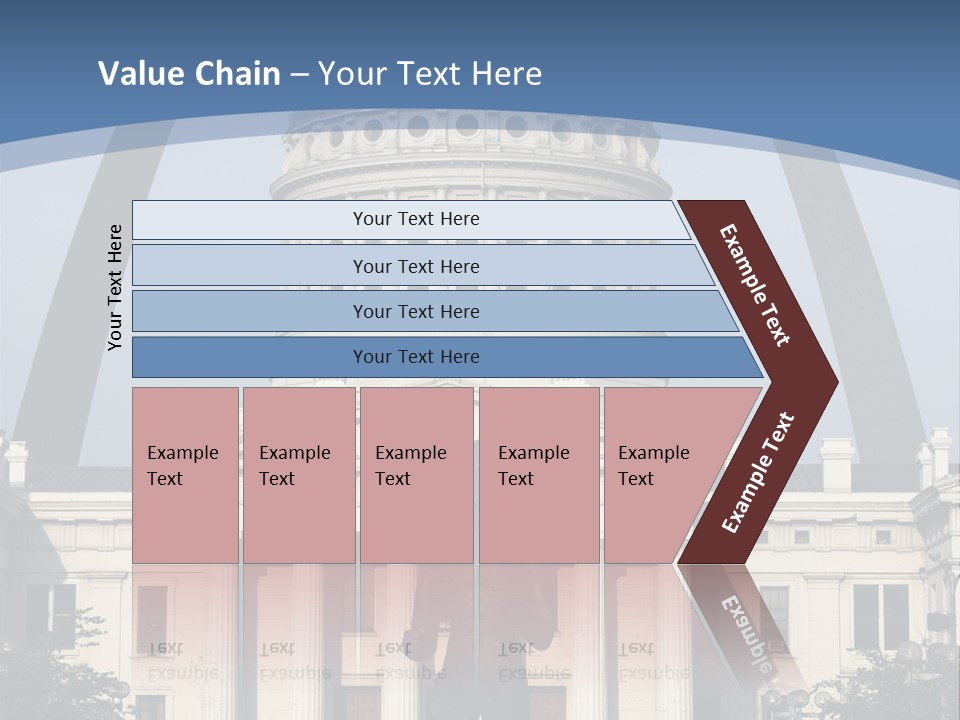 Court House In St Louis, Mo. PowerPoint Template
