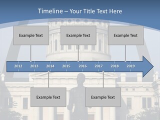 Court House In St Louis, Mo. PowerPoint Template