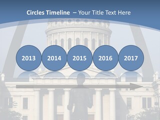Court House In St Louis, Mo. PowerPoint Template