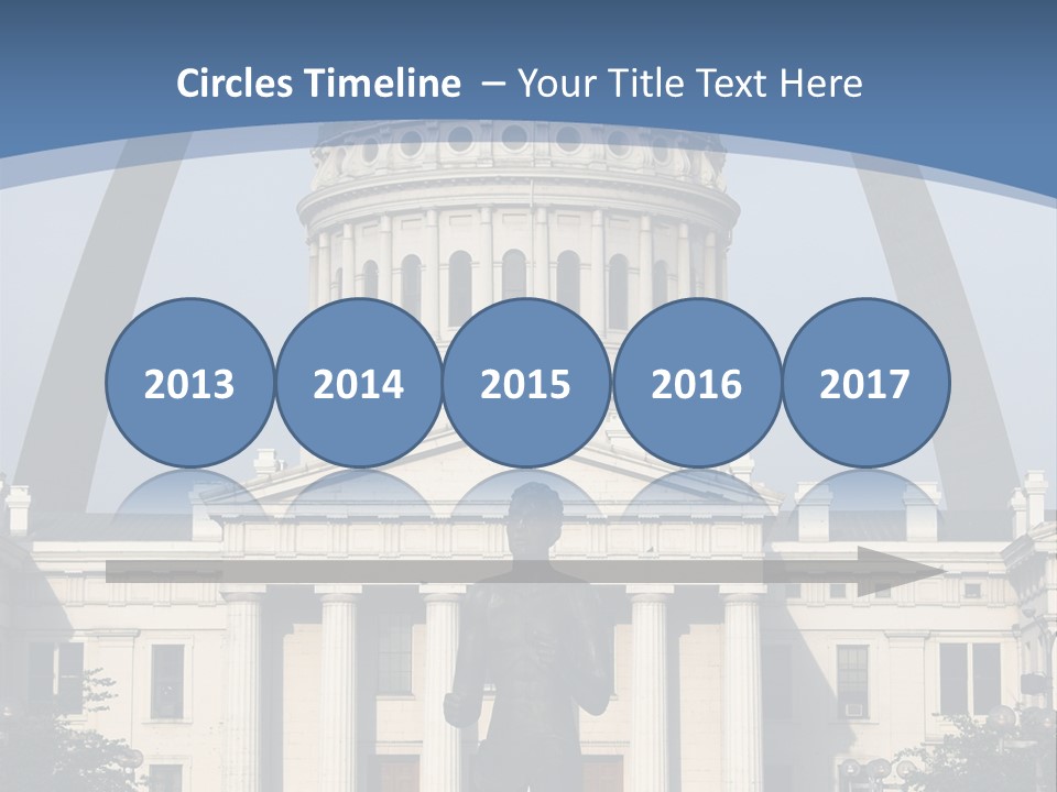 Court House In St Louis, Mo. PowerPoint Template