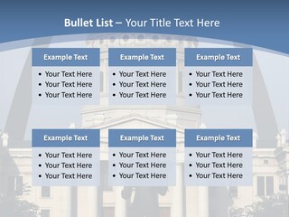 Court House In St Louis, Mo. PowerPoint Template
