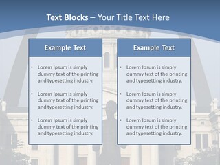 Court House In St Louis, Mo. PowerPoint Template