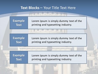 Court House In St Louis, Mo. PowerPoint Template