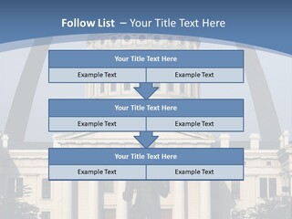 Court House In St Louis, Mo. PowerPoint Template