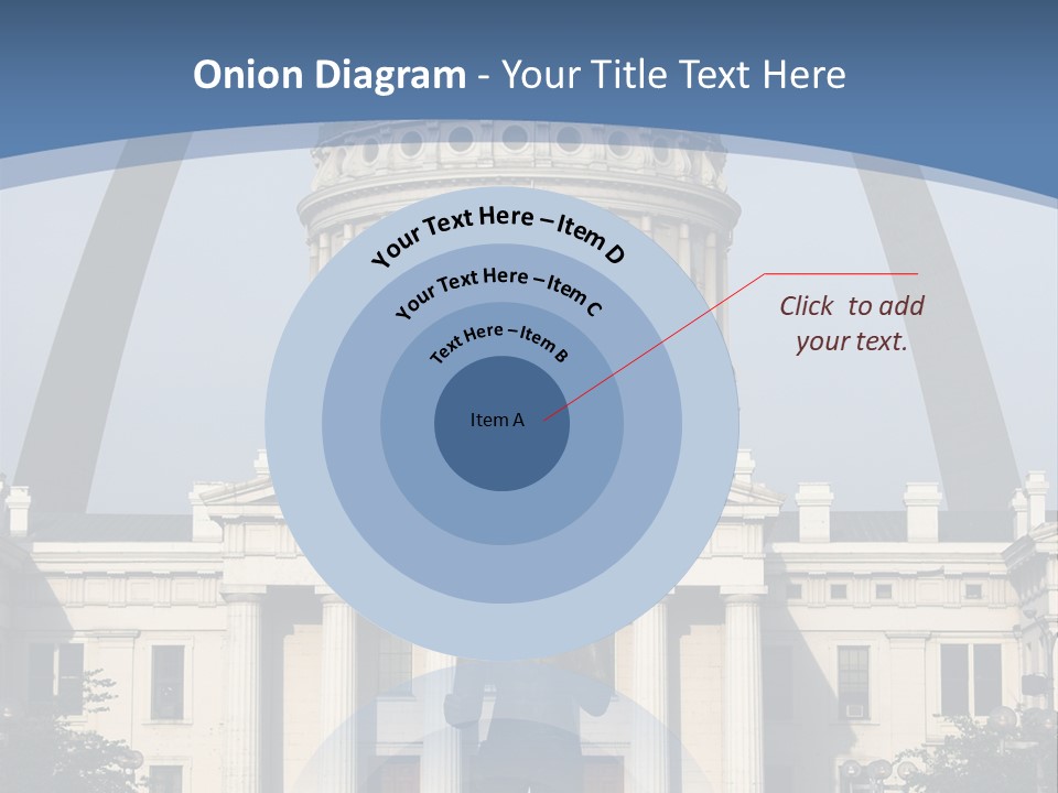 Court House In St Louis, Mo. PowerPoint Template
