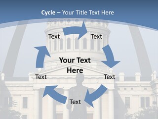 Court House In St Louis, Mo. PowerPoint Template