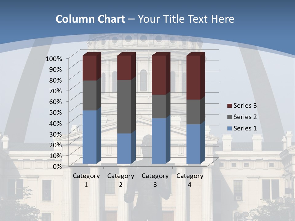 Court House In St Louis, Mo. PowerPoint Template