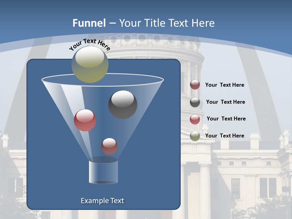 Court House In St Louis, Mo. PowerPoint Template