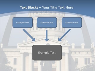 Court House In St Louis, Mo. PowerPoint Template