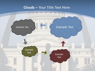 Court House In St Louis, Mo. PowerPoint Template