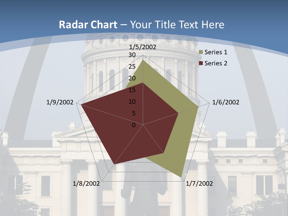 Court House In St Louis, Mo. PowerPoint Template