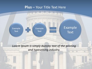 Court House In St Louis, Mo. PowerPoint Template