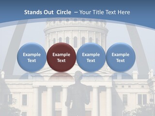 Court House In St Louis, Mo. PowerPoint Template