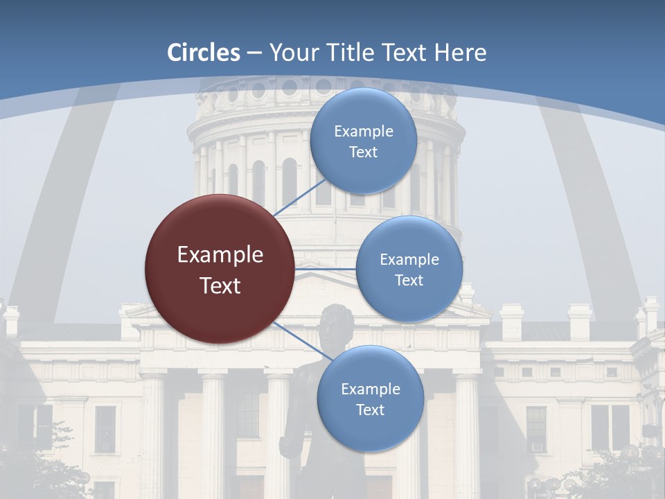 Court House In St Louis, Mo. PowerPoint Template