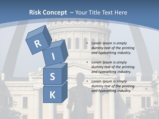 Court House In St Louis, Mo. PowerPoint Template