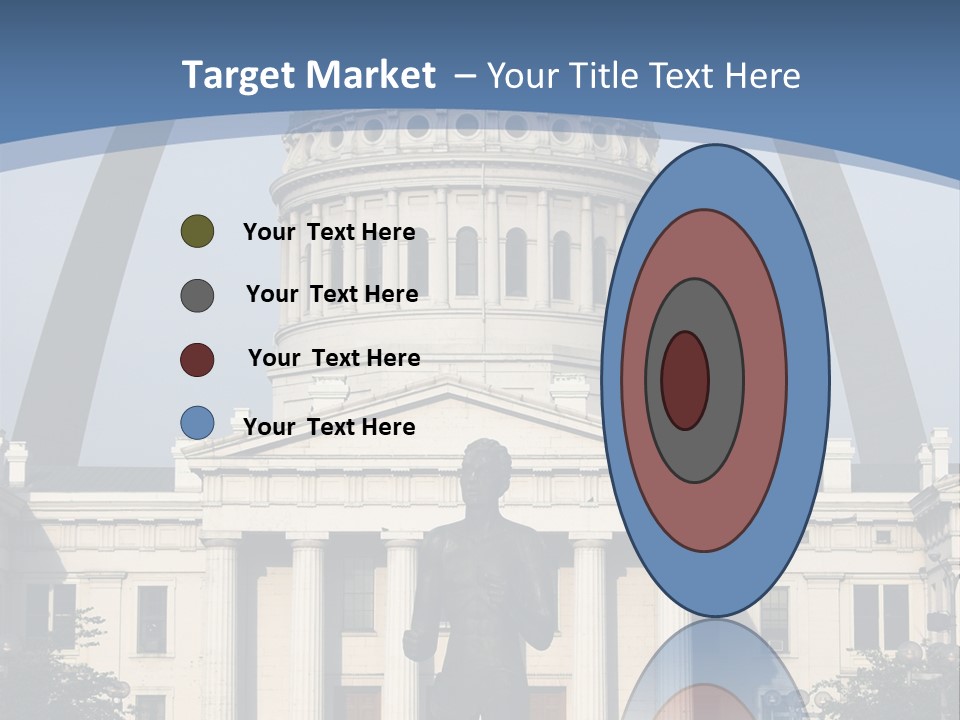 Court House In St Louis, Mo. PowerPoint Template