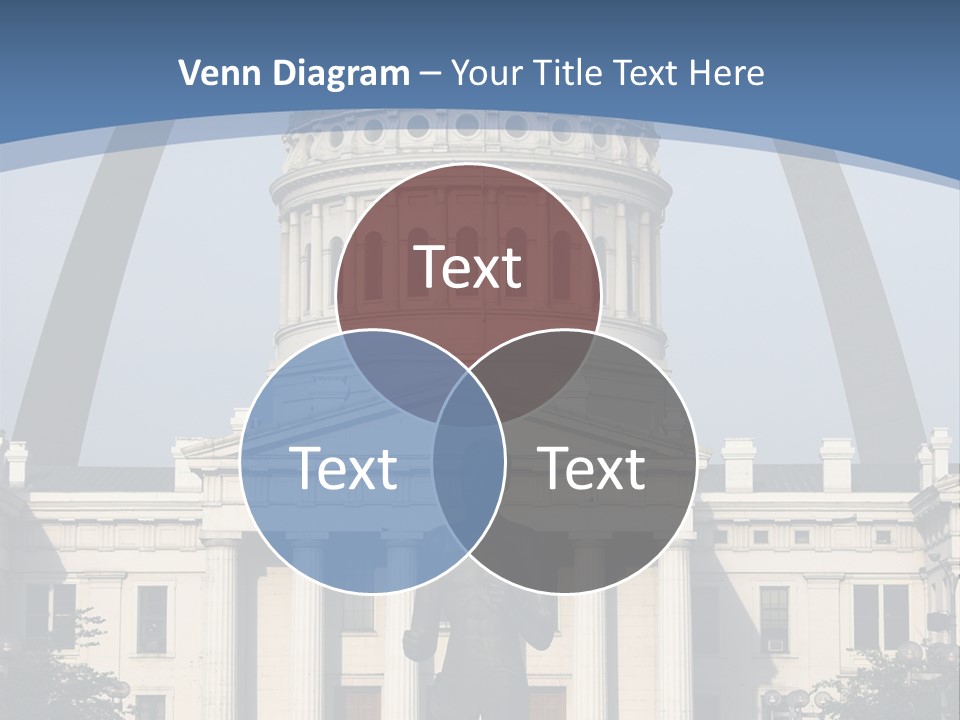 Court House In St Louis, Mo. PowerPoint Template