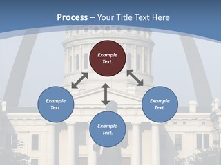 Court House In St Louis, Mo. PowerPoint Template