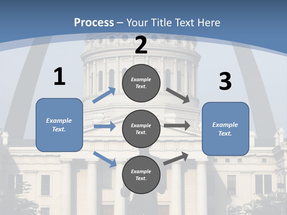 Court House In St Louis, Mo. PowerPoint Template