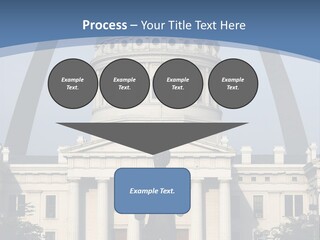 Court House In St Louis, Mo. PowerPoint Template