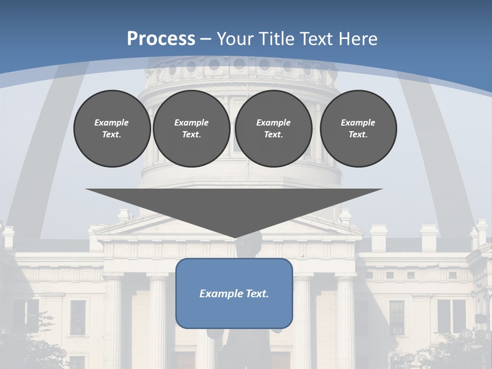 Court House In St Louis, Mo. PowerPoint Template