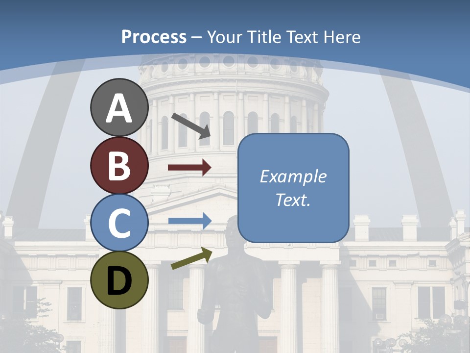 Court House In St Louis, Mo. PowerPoint Template