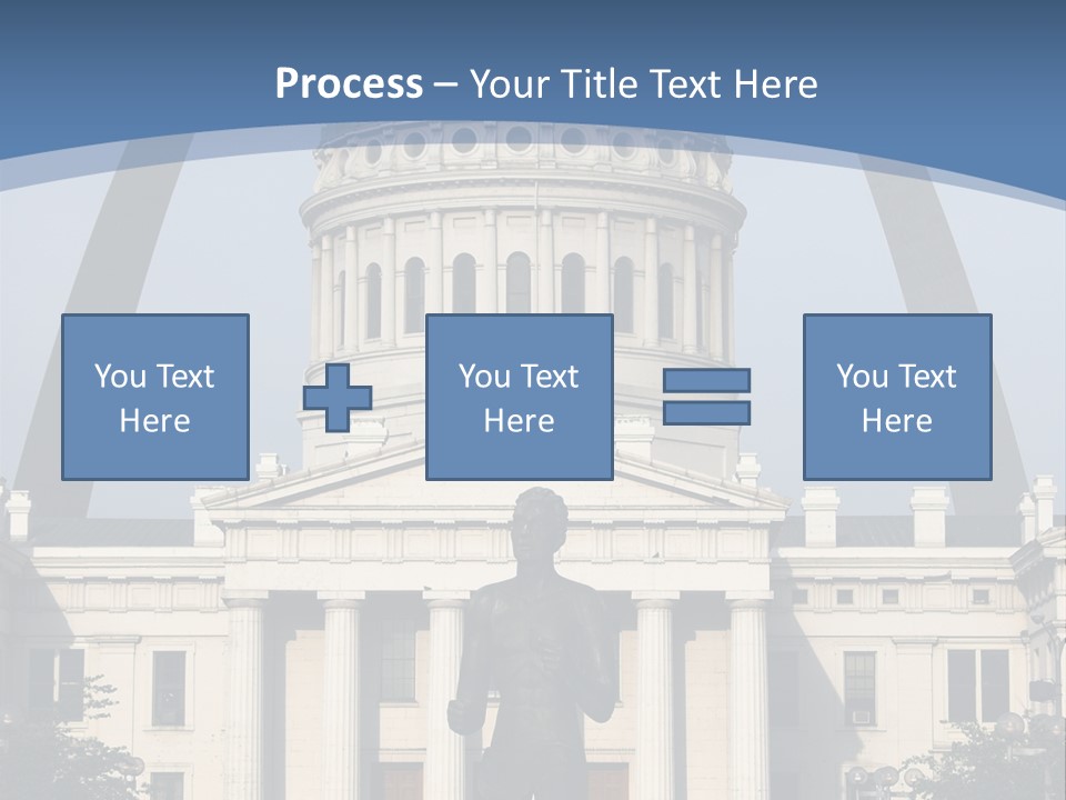 Court House In St Louis, Mo. PowerPoint Template