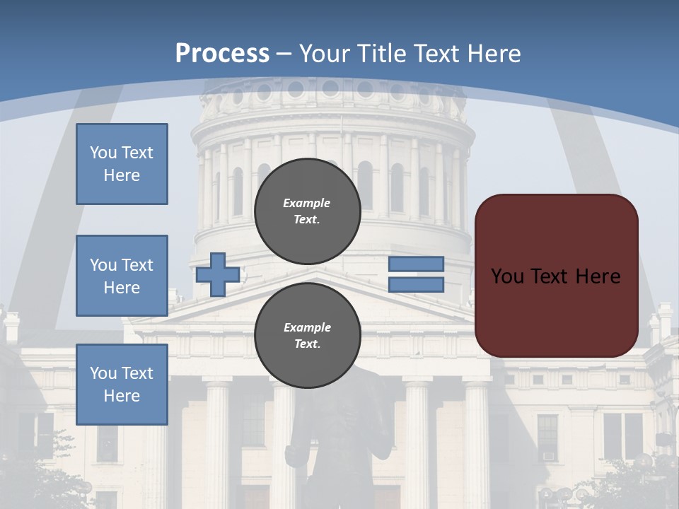 Court House In St Louis, Mo. PowerPoint Template