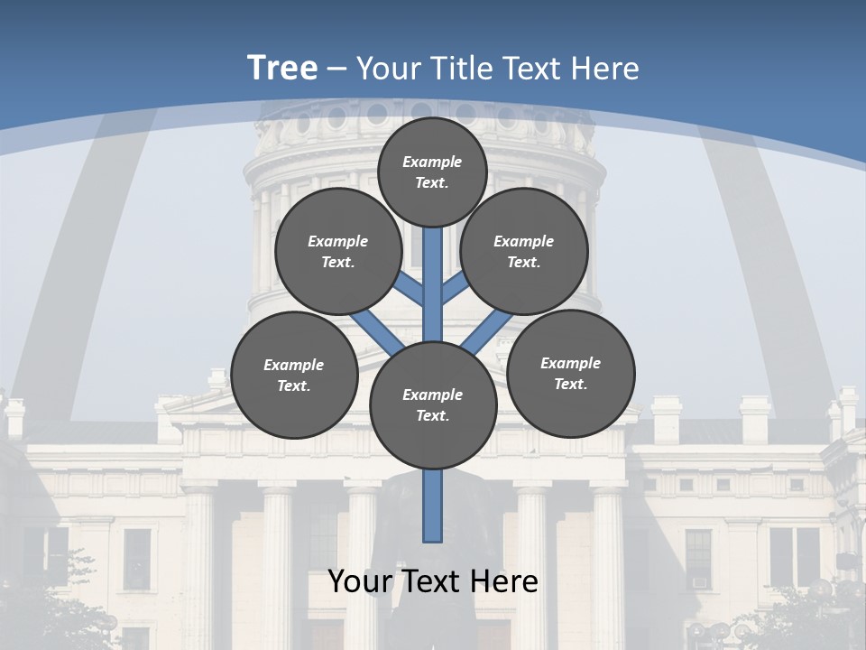 Court House In St Louis, Mo. PowerPoint Template