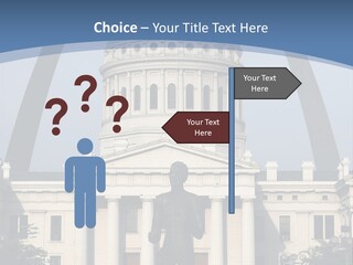 Court House In St Louis, Mo. PowerPoint Template