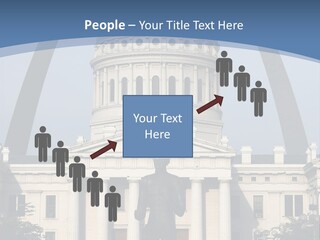 Court House In St Louis, Mo. PowerPoint Template