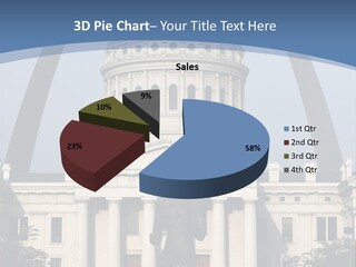 Court House In St Louis, Mo. PowerPoint Template