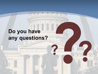 Court House In St Louis, Mo. PowerPoint Template