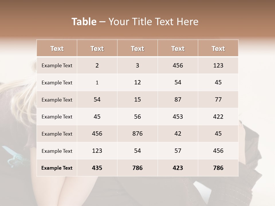 Two Cute Young Sisters Posing Together In A Studio. Horizontally Framed Shot Isolated Against A White Studio Background. PowerPoint Template