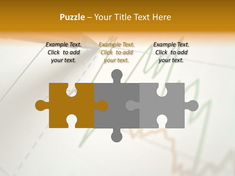 Pen Showing Diagram On Financial Report PowerPoint Template