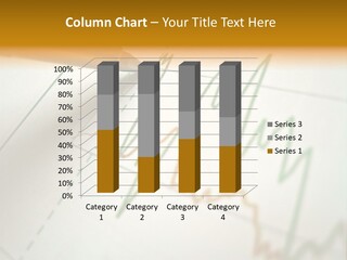 Pen Showing Diagram On Financial Report PowerPoint Template