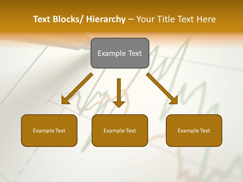 Pen Showing Diagram On Financial Report PowerPoint Template