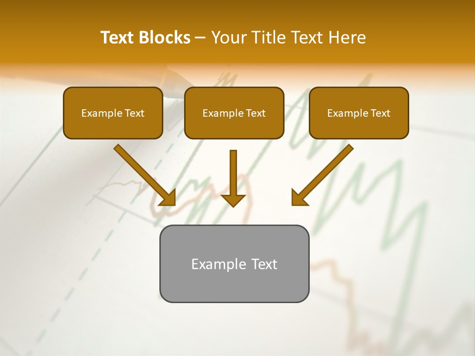 Pen Showing Diagram On Financial Report PowerPoint Template