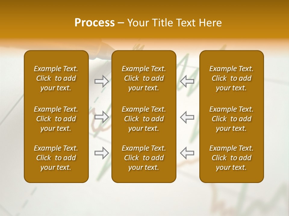 Pen Showing Diagram On Financial Report PowerPoint Template