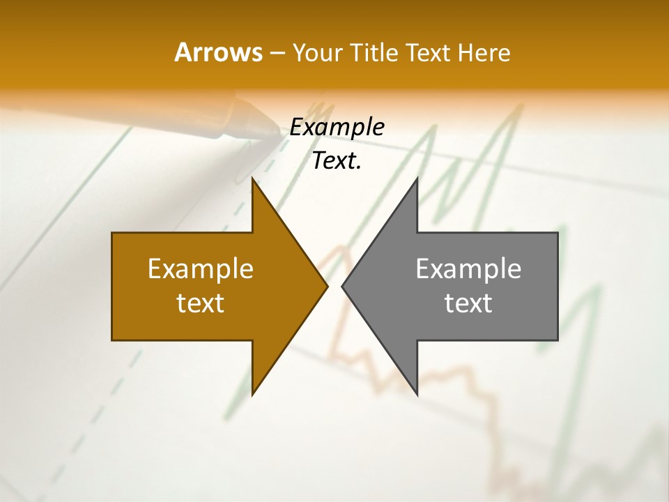 Pen Showing Diagram On Financial Report PowerPoint Template