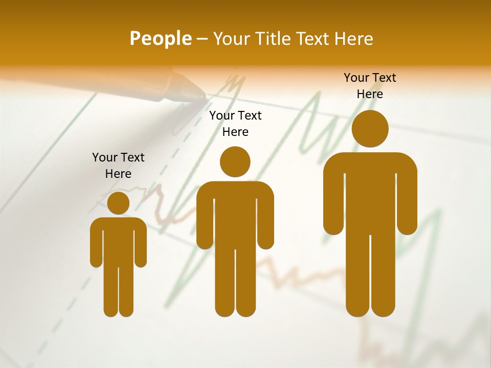 Pen Showing Diagram On Financial Report PowerPoint Template