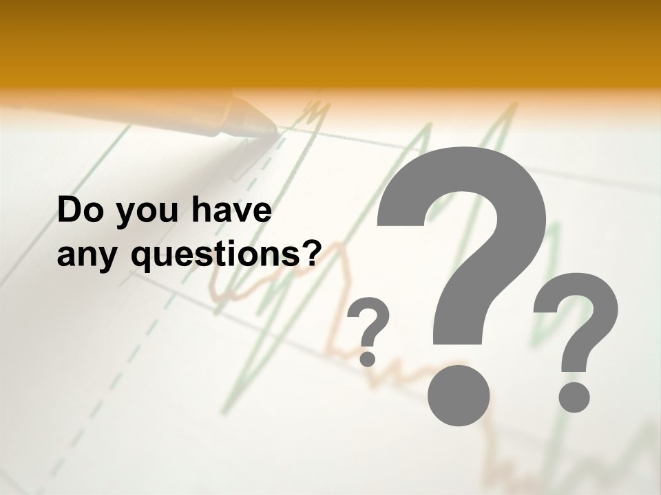 Pen Showing Diagram On Financial Report PowerPoint Template