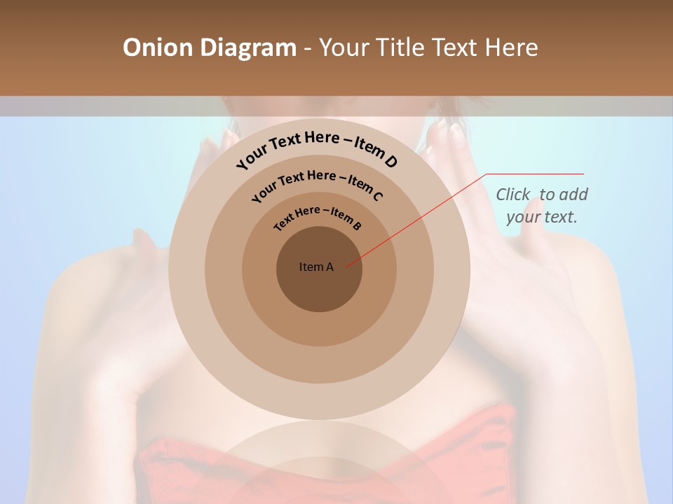 Frightened Girl PowerPoint Template