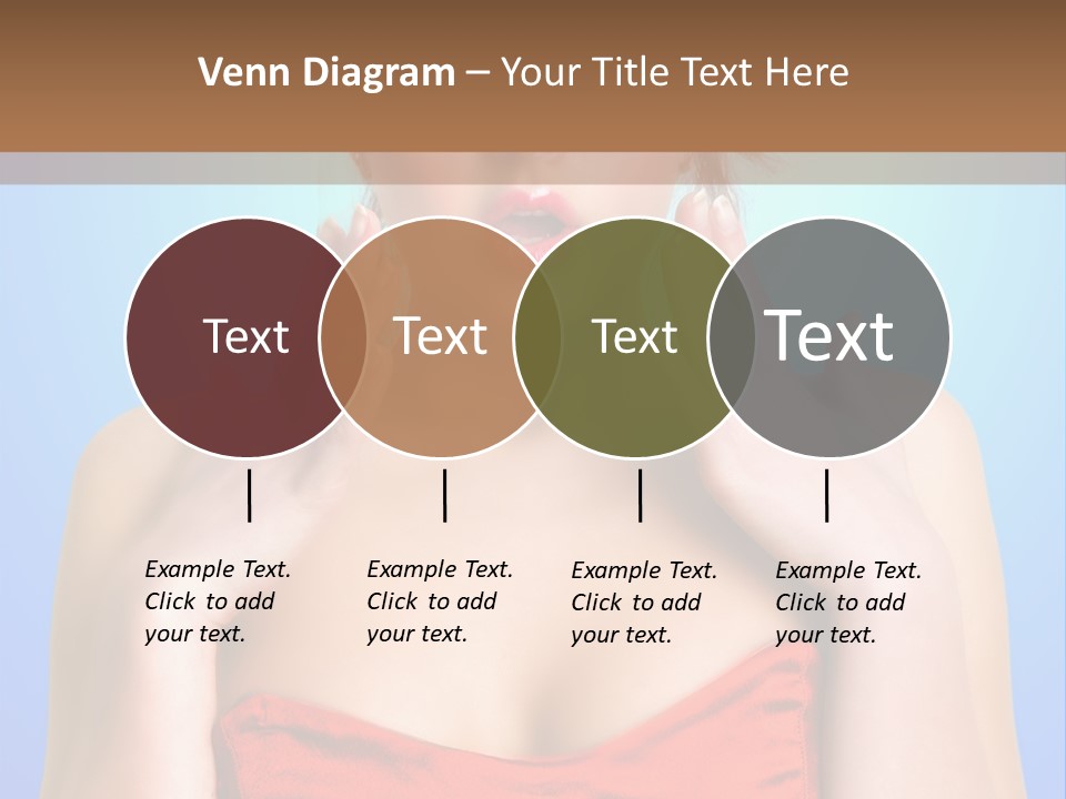 Frightened Girl PowerPoint Template