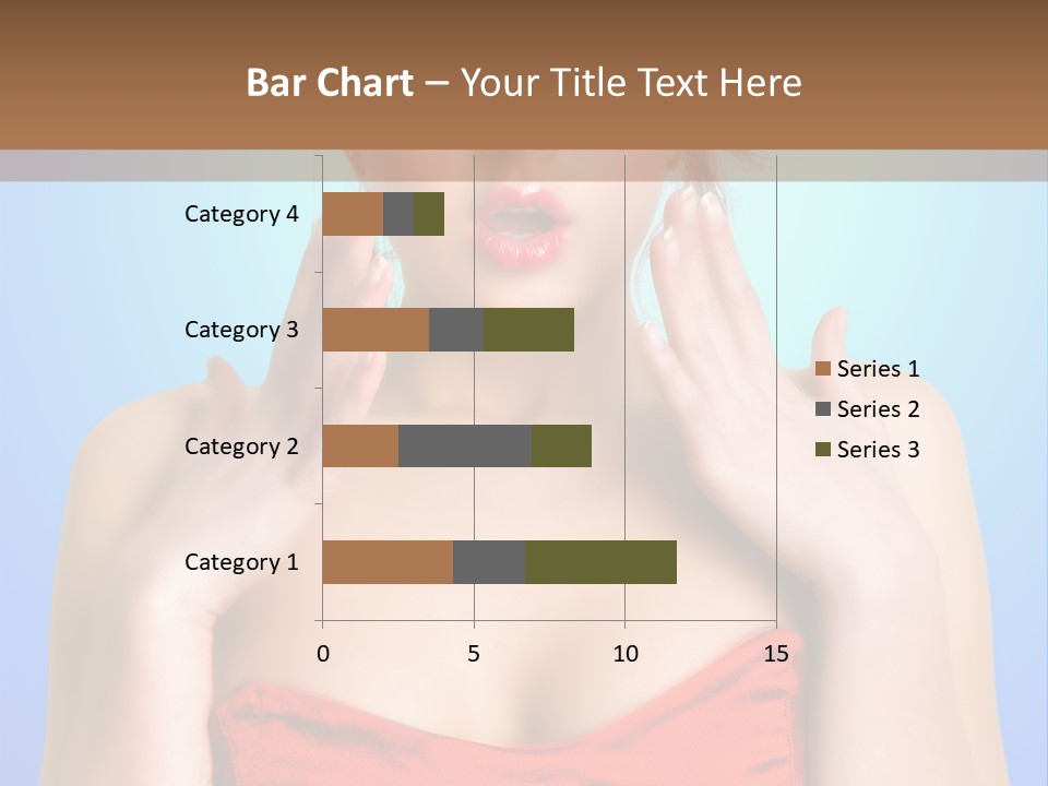 Frightened Girl PowerPoint Template