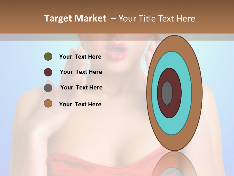 Frightened Girl PowerPoint Template