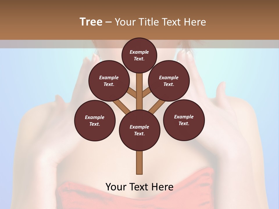 Frightened Girl PowerPoint Template