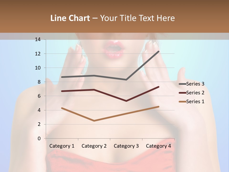 Frightened Girl PowerPoint Template