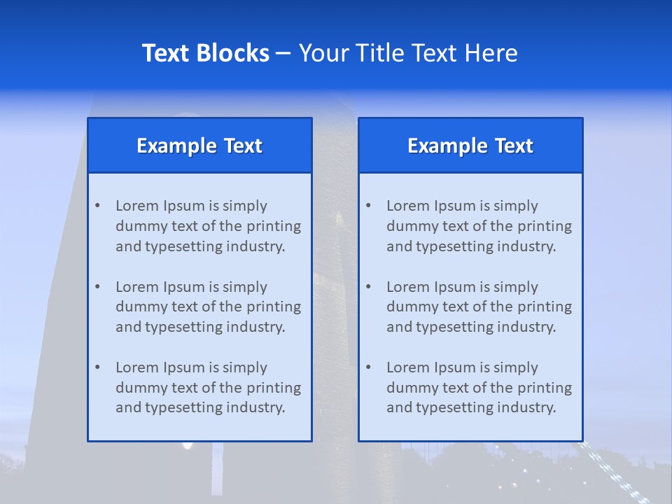 Clifton Suspension Bridge PowerPoint Template