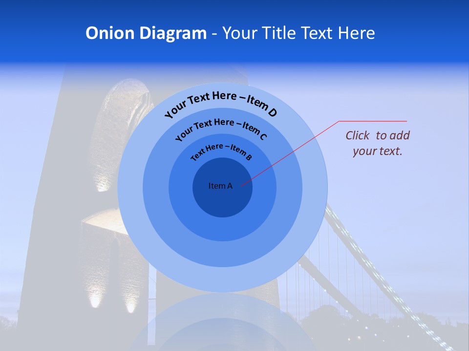 Clifton Suspension Bridge PowerPoint Template